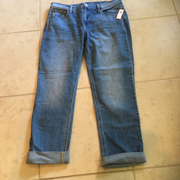 Old Navy Women's Boyfriend Jeans - Blue - Picture 1 of 2
